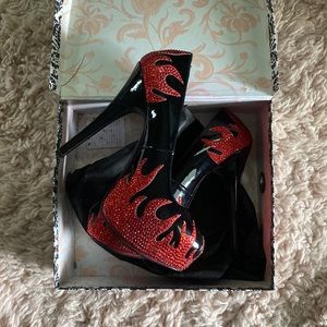 Pleaser rhinestone heels